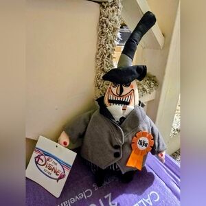 NEW Retired Disney Store Nightmare Before Xmas Mayor 8-in Mini Bean Bag Plush